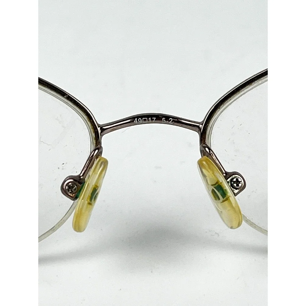 Liz Claiborne L249 DT3 Women's Eyeglasses Frame‎ Brown Half Rim 49-17-130 mm